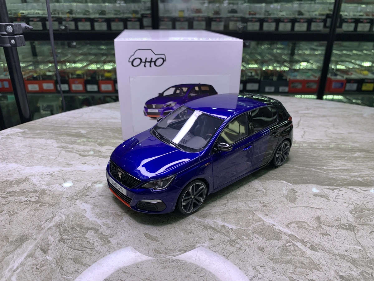 

OTTO 1:18 308 GTI BLUE 2018, имитация ограниченной серии, металлическая статическая модель автомобиля из смолы, игрушка в подарок