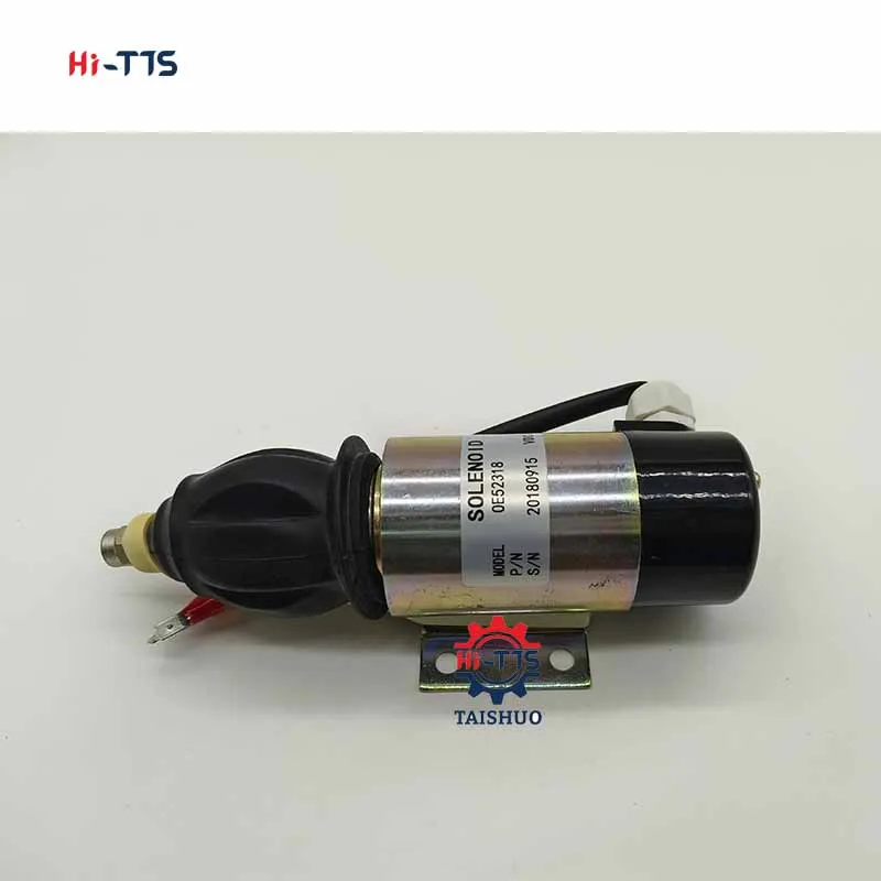 Hot selling Stop Solenoid Valve 24V 12V 872825 873754 1830592 872458 OE52318 Fuel Shutoff Solenoid