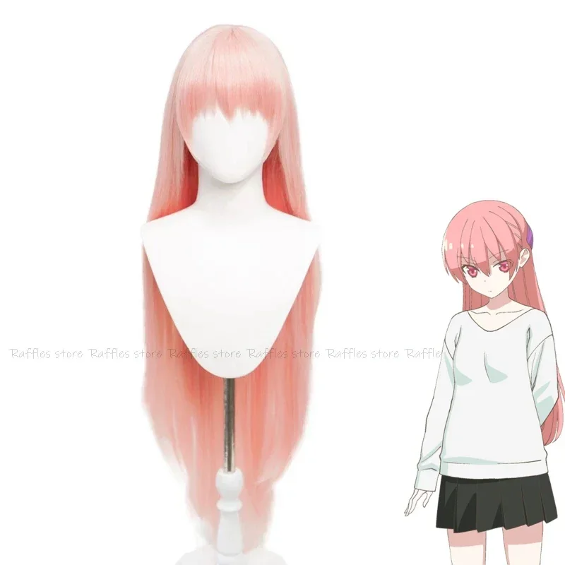 EE01 Yuzaki tsukala wig cosplay pink long hair wig anime Fly Me to the moon tsukukuomi tsukala long wig cosplay wig pink colIo0！