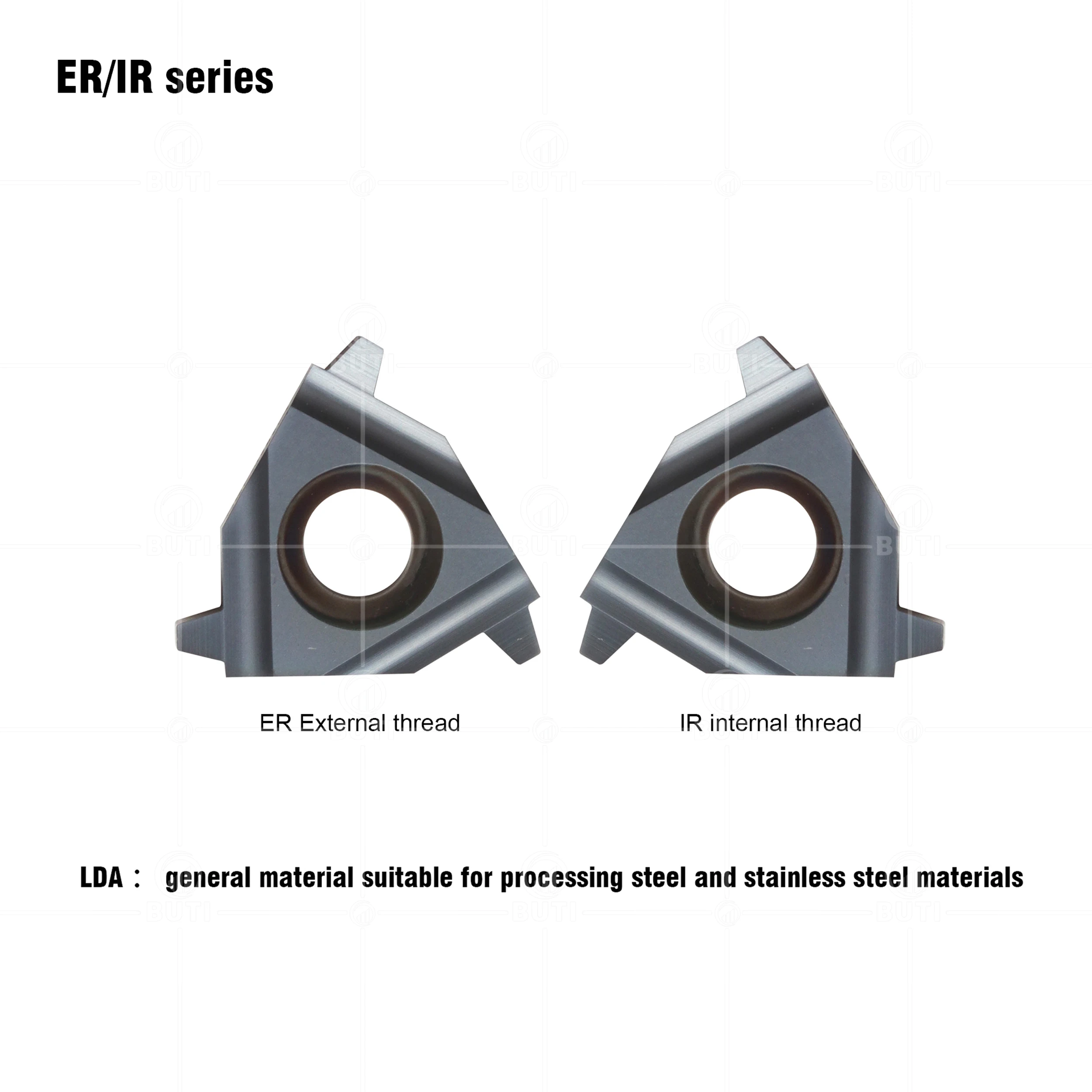 Deskar-herramientas de torneado originales 16ER 16IR 1.5TR 2TR 2.5TR 3TR, herramientas de rosca, piezas de insertos de carburo, CNC, cortador de torno, 100%