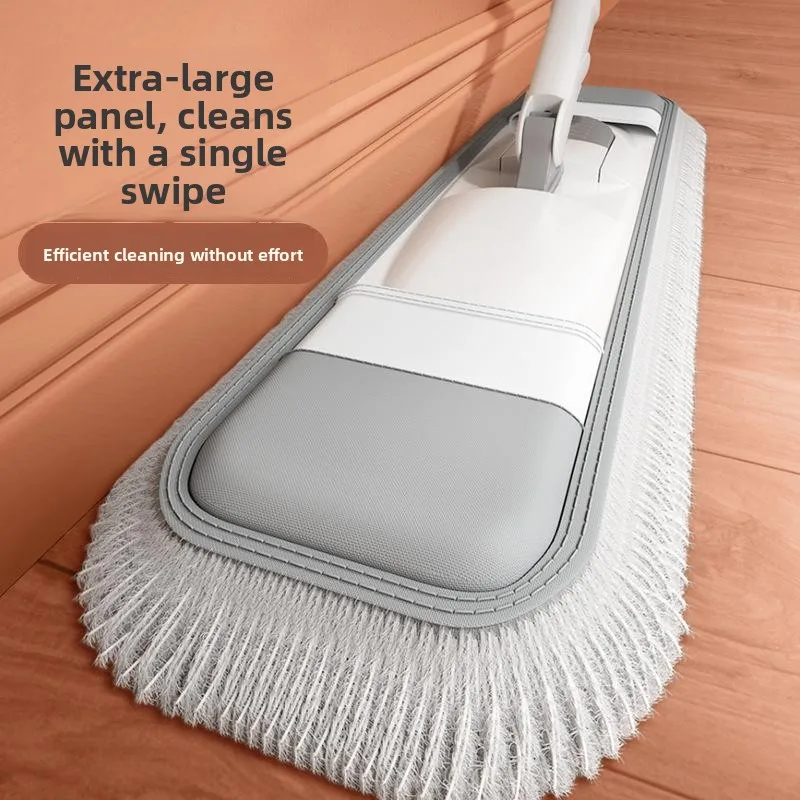 

Большая плоская швабра для отелей, больниц, промышленной уборки, домашнего использования, швабра для ленивых, очиститель пыли, инструмент для уборки пола