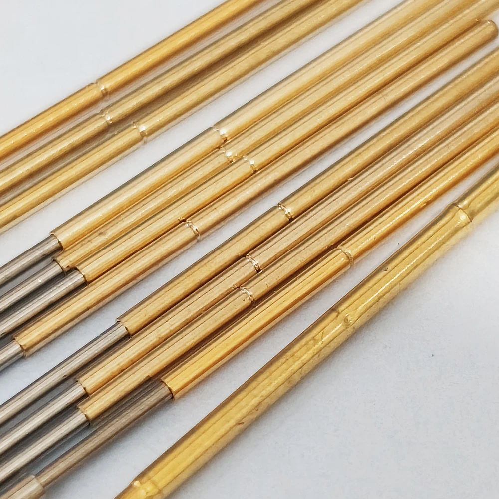 10 Stück PL75-Serie Feder-Teststift PL75-A2 B1 D2 E2 F1 G2 J1 Q1 Q2 T2 M3 4S PCB Skalierbare Feder-Testsonde Pogo-Pin-Steckverbinder – Detail 3