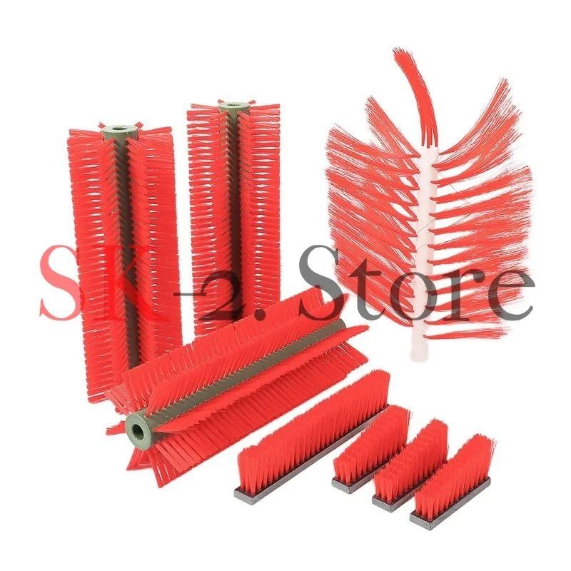 Bucket washing machine brush, mineral water bucket cleaning brush, purified water bucket nylon brush set of eight
