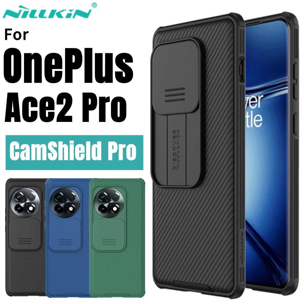 

For OnePlus Ace 2 Pro Case Nillkin CamShield Pro Case Slide Protection Camera Lens Privacy Anti-skid Cover For Oneplus Ace 2 Pro