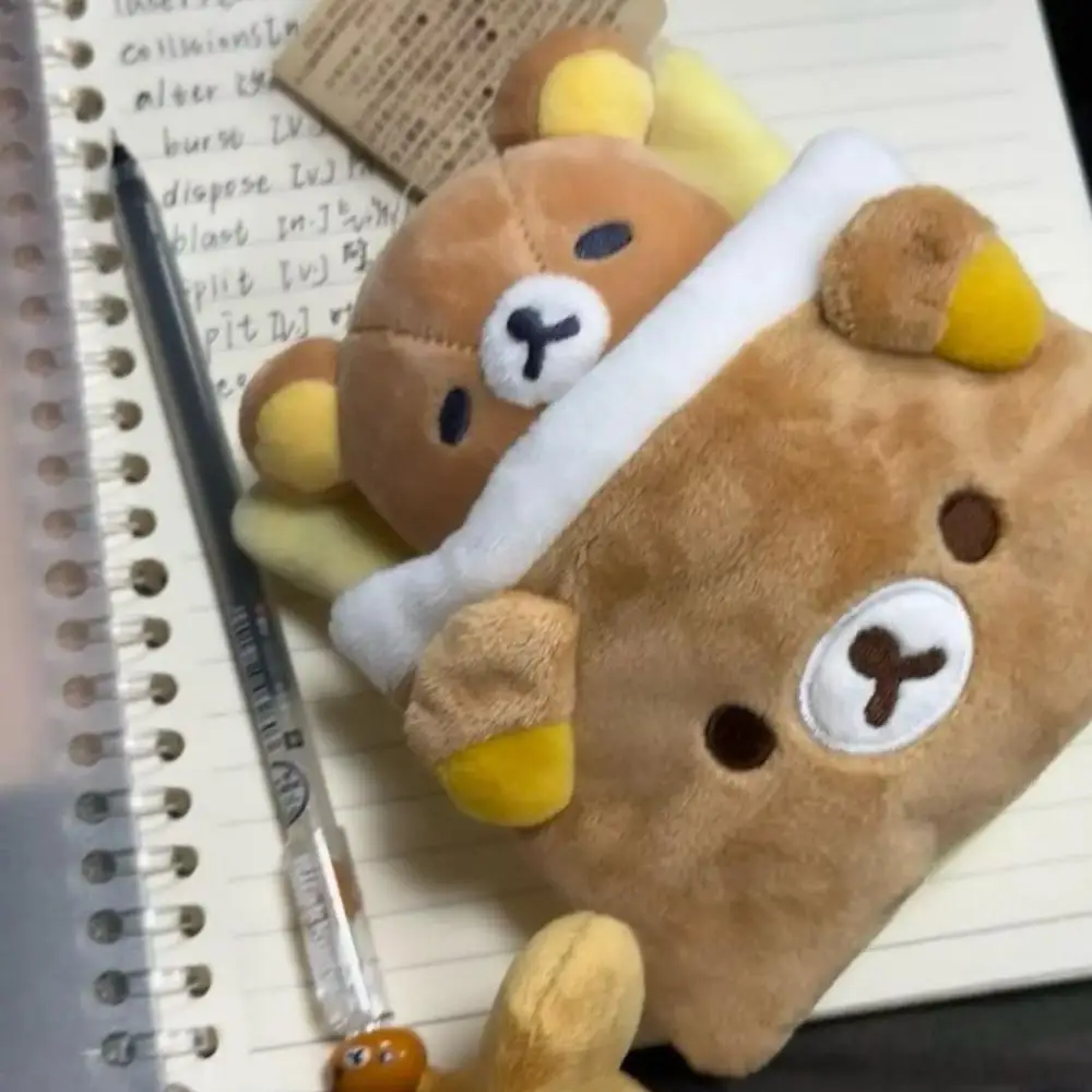 Rilakkuma blanket Plush doll sleeping bag cute furniture Micro landscape materials Cartoon Anime peripherals Children Toys gift