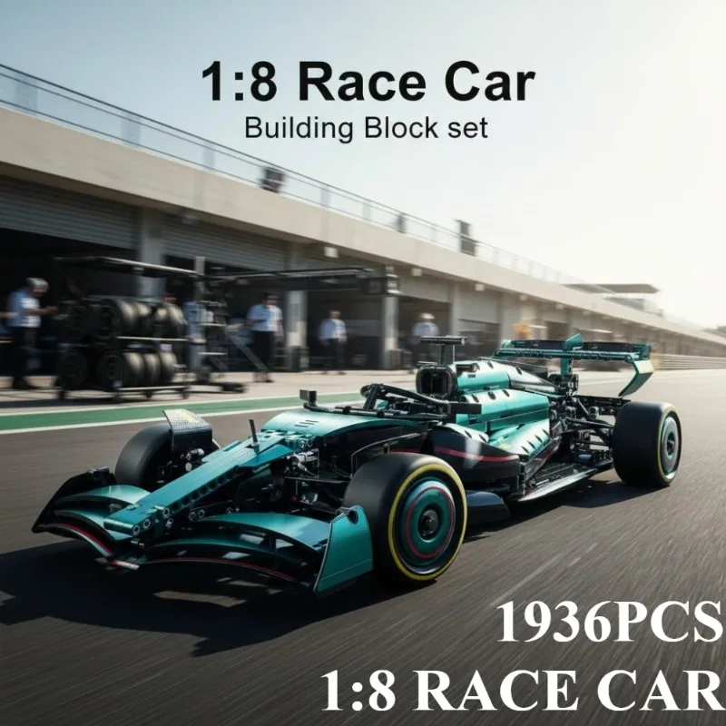 

1936PCS Racing Car Building Blocks City Sports Car Model Ornaments Collection Bricks Toys DIY Assembly Toys For Gifts