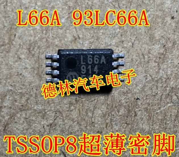 Free shipping  L66A 93C66 93LC66 93LC66A TSSOP8    10PCS