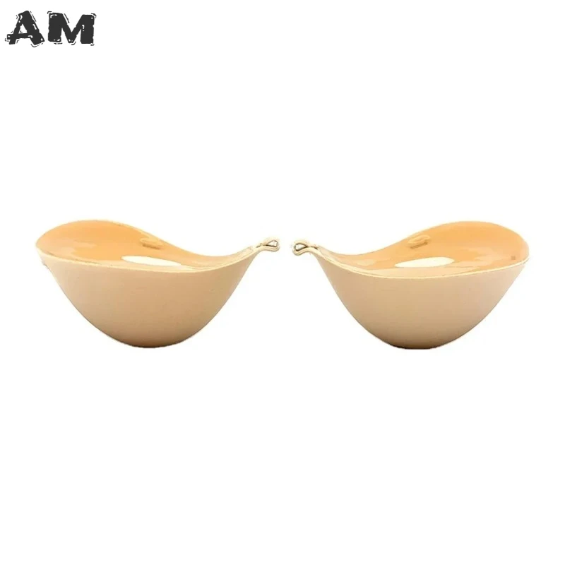 Thickened Chest Sticker 5CM Thick Invisible Bra Flat Chest Display Big Silicone Breast Sticker Bridal Wedding Noodle Sticker