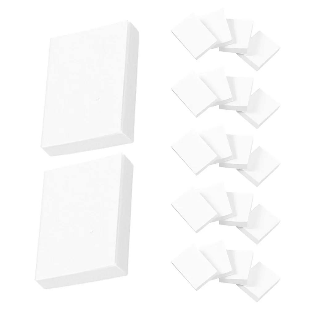 80Pcs Miniature White Books for Dollhouse Library Realistic Blank Mini Books for Dollhouse Study Room Decor Fairy Garden