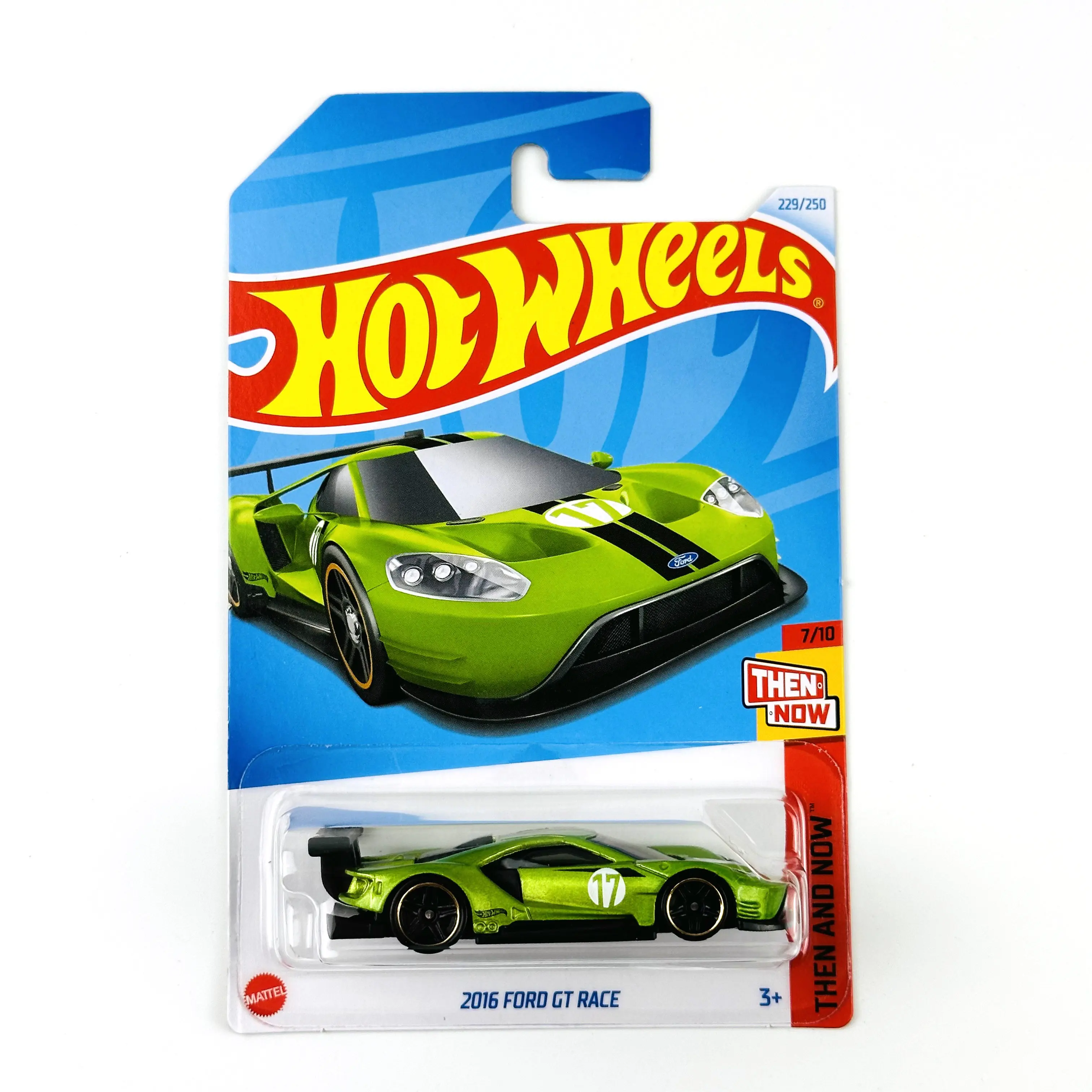 

2024-229 автомобили Hot Wheels 2016 FORD GT RACE 1/64 металлические Литые модели игрушечных автомобилей