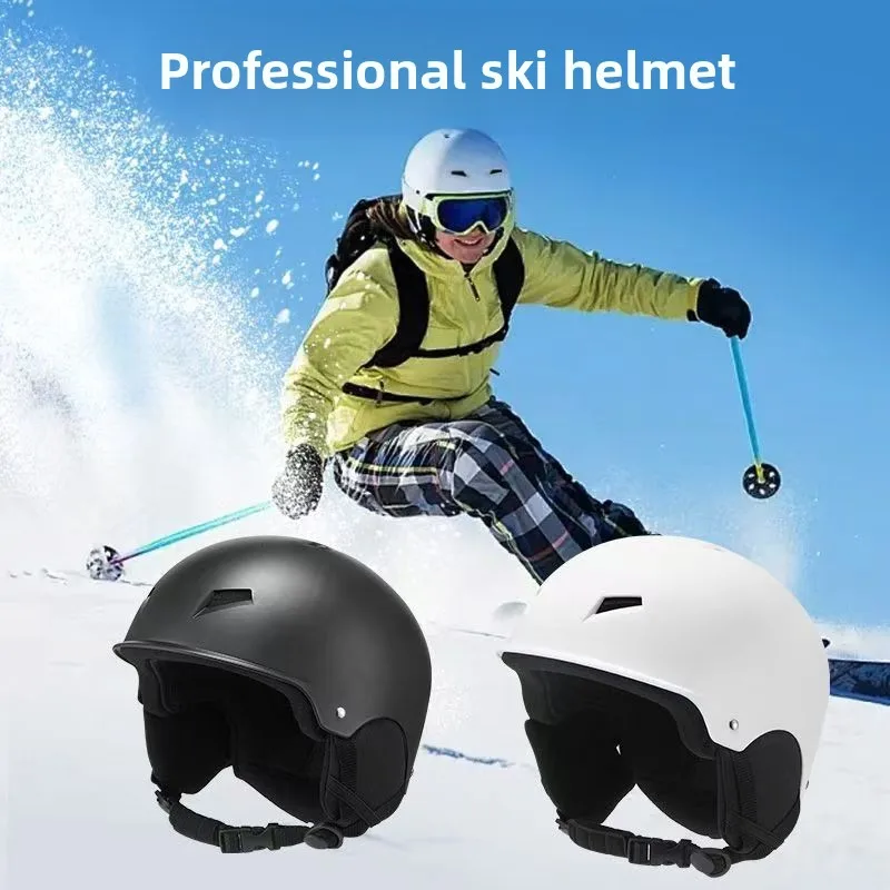 unisex-warm-skiing-helmet-adjustable-size-ski-protection-cap-single-board-snowboard-female-version-male-version-outdoor-trave