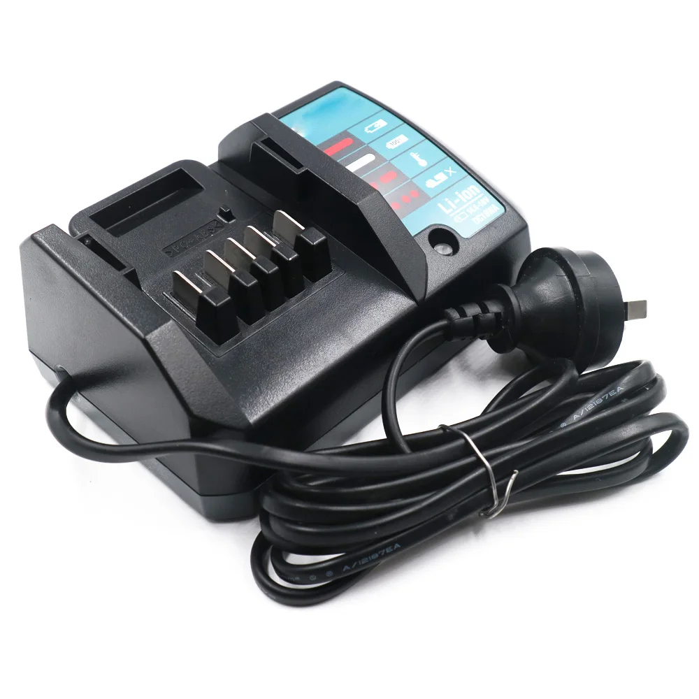 For Makita Li-ion Battery Charger 14.4V-18V Model DC18WA/DC1851 DF347D HP347D JV143D ML187 DF457D HP457D JV183D ML187 TD127D