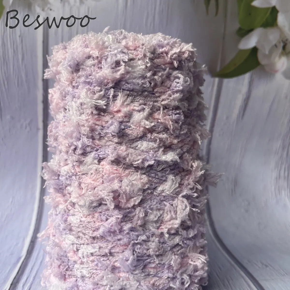500G Colorful Fancy Textured Yarn Fringe Crochet Knitting Yarn for Sweater Cardigan Scarf Bag Mixed DIY Handmade Crafts