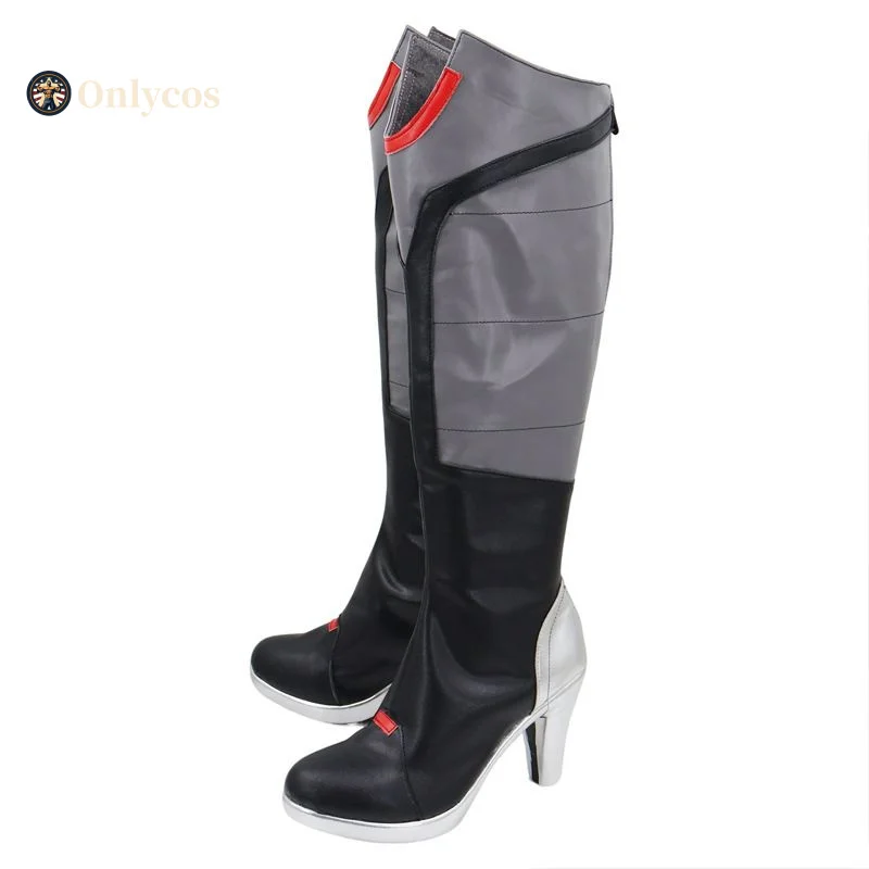 รองเท้าคอสเพลย์เกม Overwatch Widowmaker ตัวละครอนิเมะ สำหรับงานฮาโลวีน งานคาร์นิวัล งานปาร์ตี้ อุปกรณ์ประกอบฉากจาก Onlycos