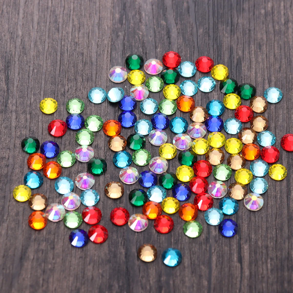 288 Pcs Rhinestones Jewel Beads Decorative for Necklace Making Suite DIY Beading Kits