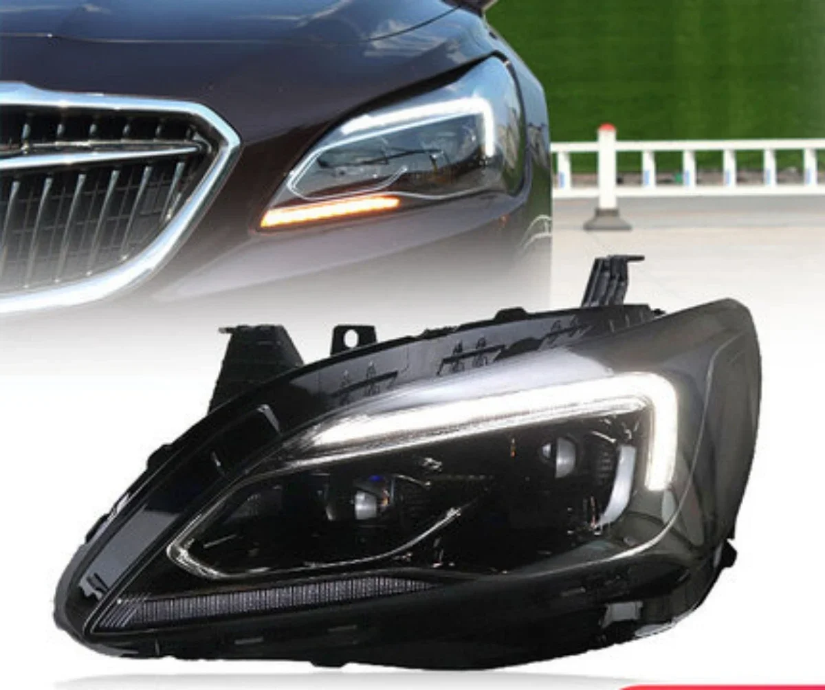 

2PCS Car Headlight Led headlamp Daytime Running Light DRL Low High Beam for BMW E60 523i 525 530 04-07 Turn signals