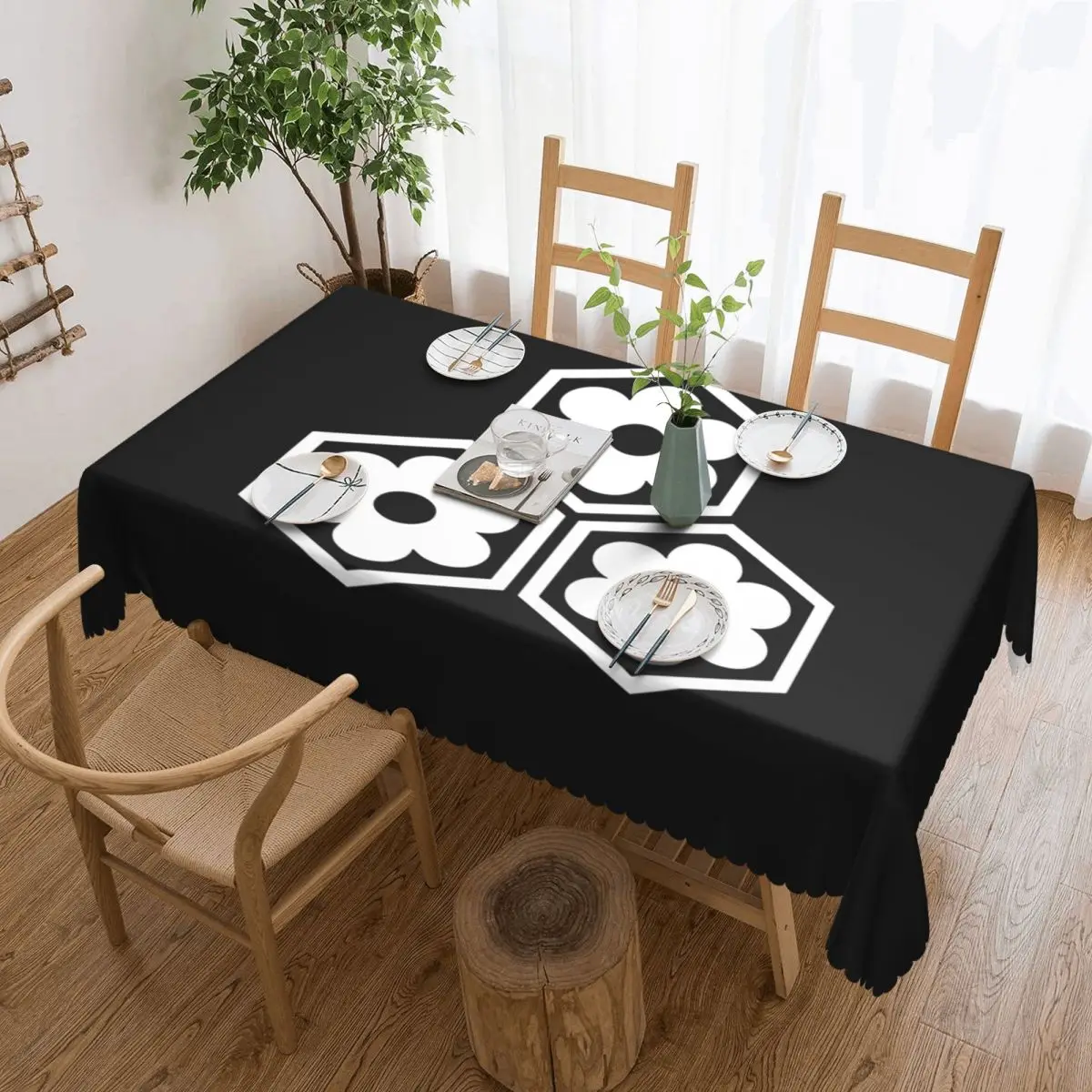 Customized Rectangular Sango Inuyasha Tablecloth Fit 45