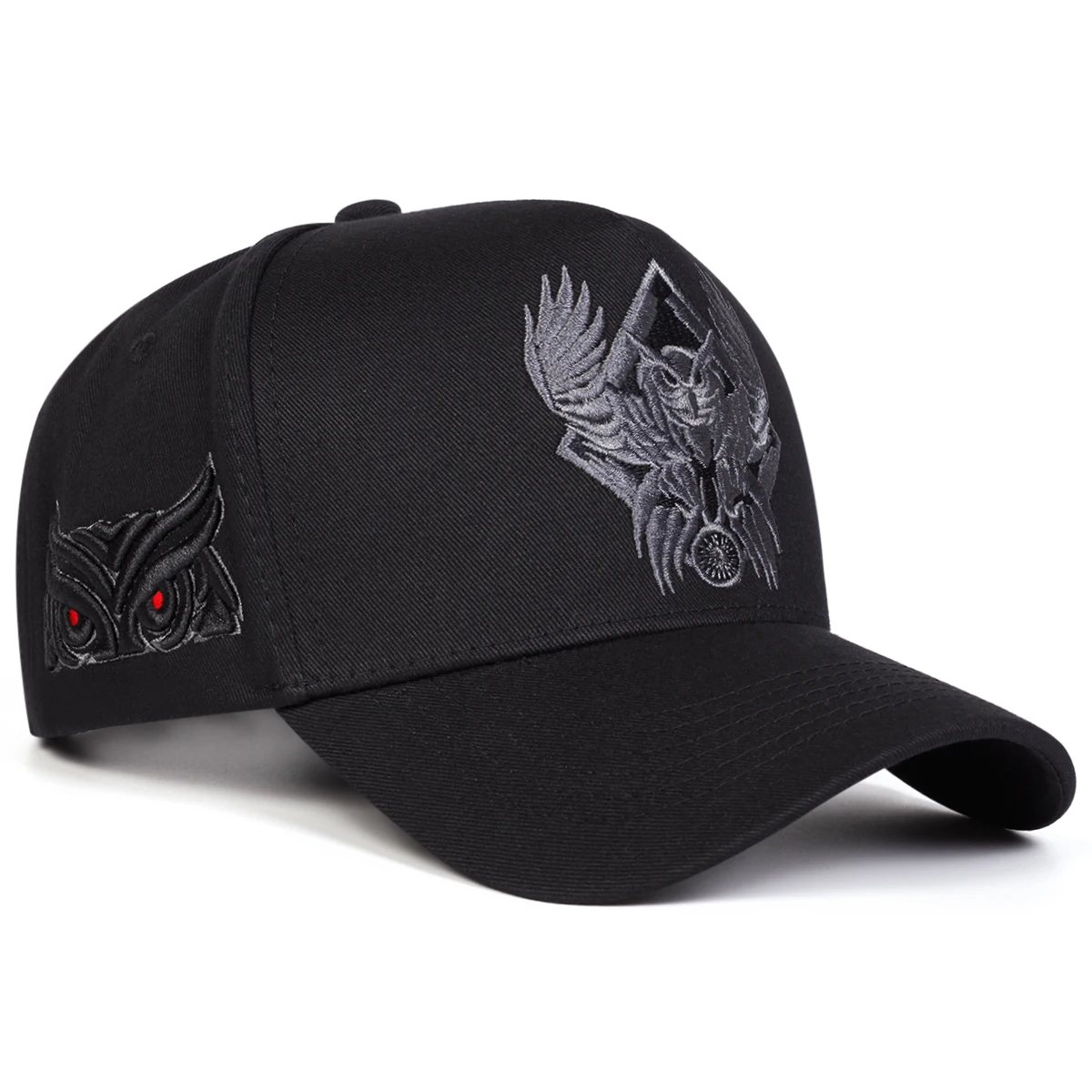 Unisex Owl Embroidery Baseball Caps Spring Autumn Outdoor Adjustable Casual Hats Sunscreen Hat Sports Cap