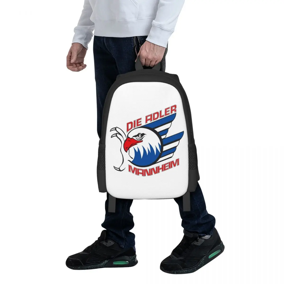 

Рюкзак Adler Mannheim Hockey для студентов, школьный рюкзак, походный рюкзак для путешествий, модный рюкзак для мужчин и женщин, сумка через плечо