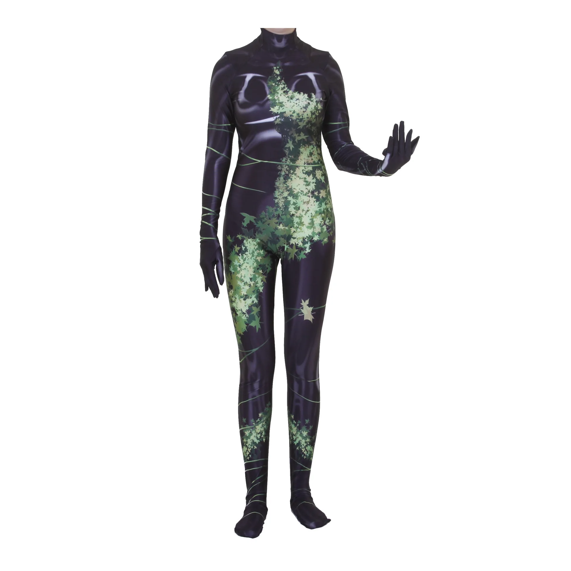 

Movie Poison Ivy Adult Children Cosplay Costume Jumpsuit Halloween Cosplay Poison Ivy Clothing
