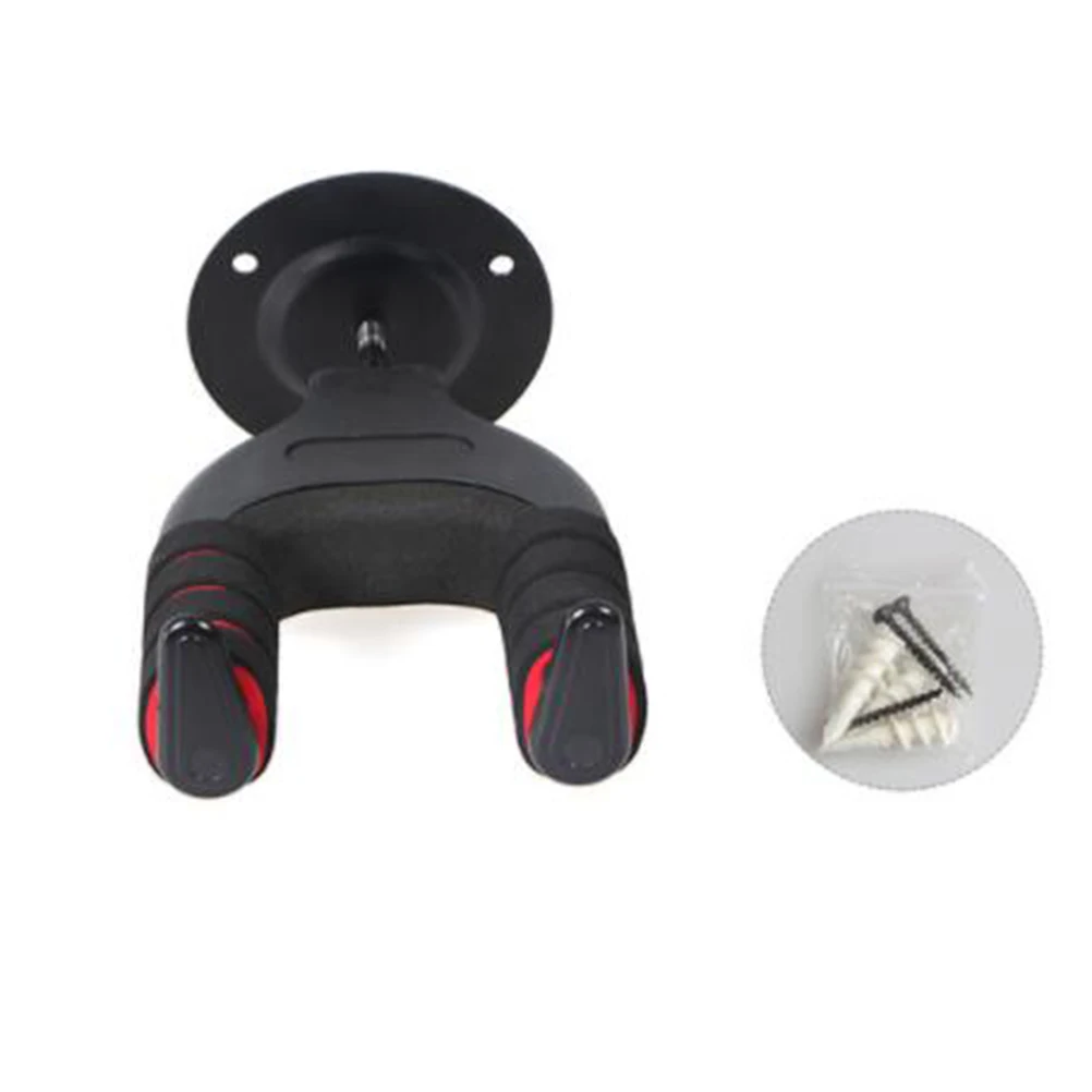 

Automatic Guitar Hook Lock Wall Mount Hanger for Electric Bass Violin Mandolin Display Storage Solution Premium Material Guitar