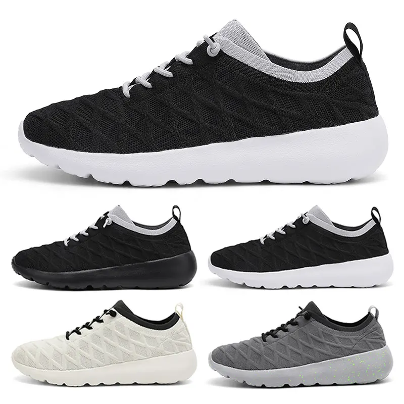 Low Top Casual Shoes Breathable Mesh Sock Shoes Outdoor Women Men Sneakers for Hiking Jogging Thick Soled Cushioning Size 35-45