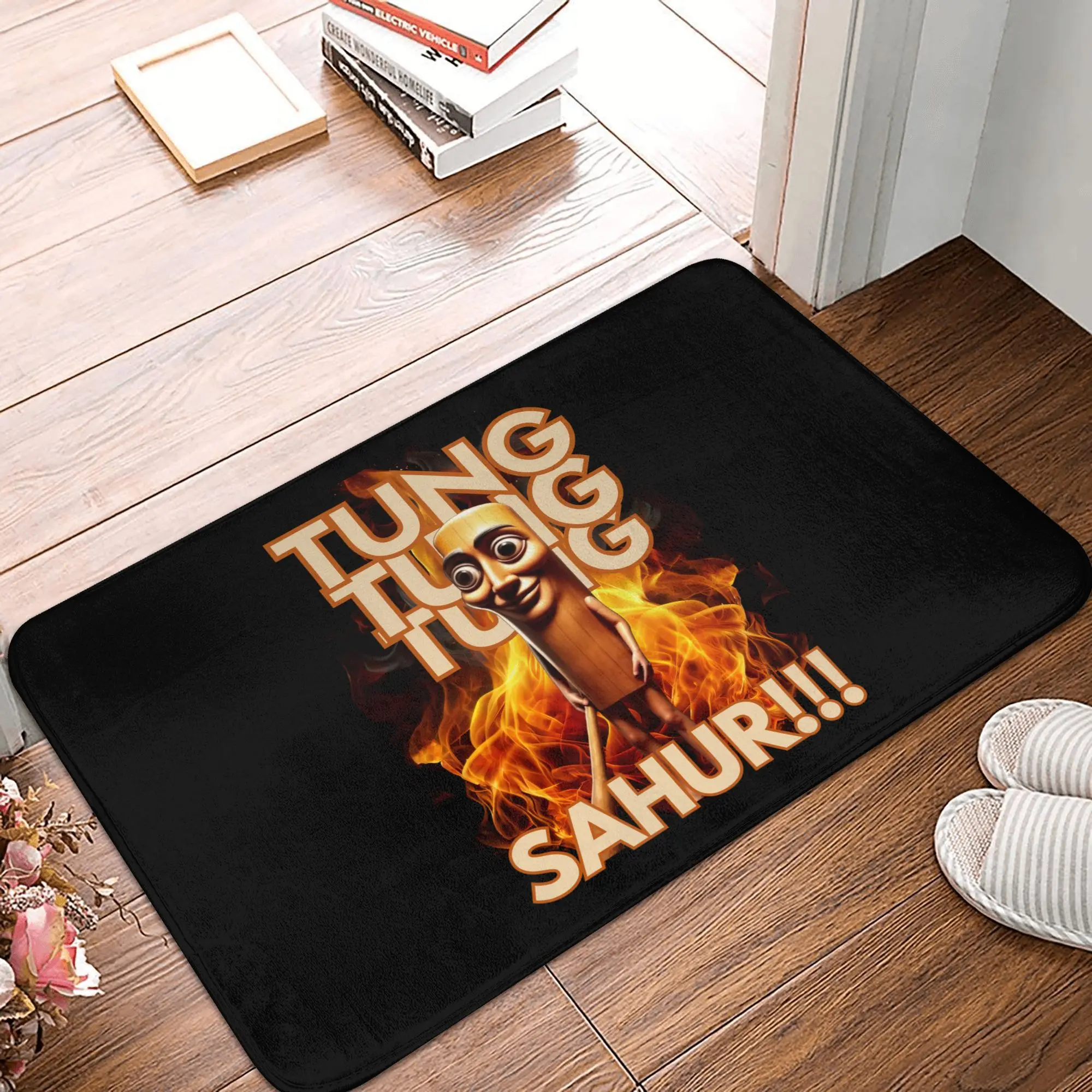 Italian Brainrot Doormat Non-Slip Entrance Bathroom Kitchen Floor Door Mat  Toilet Carpet Rug