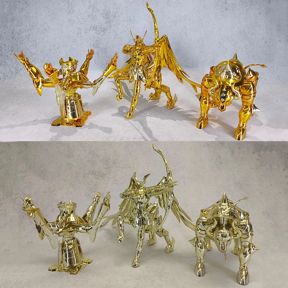 CS Model Saint Seiya Myth Cloth EX Sagittarius Taurus Gemini Cloth Totem or 24K Gold Knights of the Zodiac Metal  Action Figure