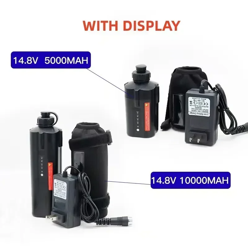 10000mAh for ECOODA EZH1500 EZH3000/5000 7000LB ETS200 ERF500 ETB600 ECB600 EKS10L EMB1500 Electric Fishing Reel Battery Charger