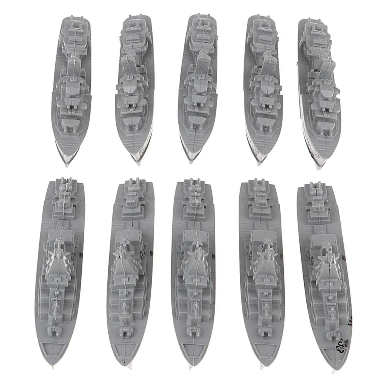 Warship Model Kit Plastic Ship Model Building Kits Educational Toy Boat Model for Sand Table Exhibition