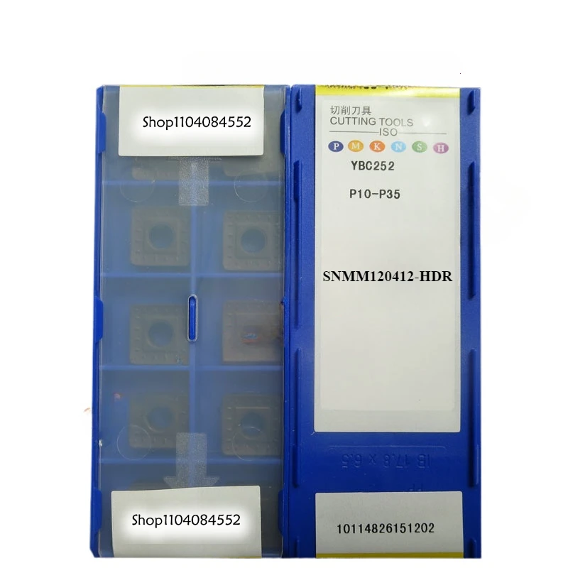 

Оригинальные твердосплавные вставки Zhuzhou с ЧПУ YBC251 YBC252 SNMM 120412 -HDR Гарантия качества SNMM 120412 Токарные инструменты