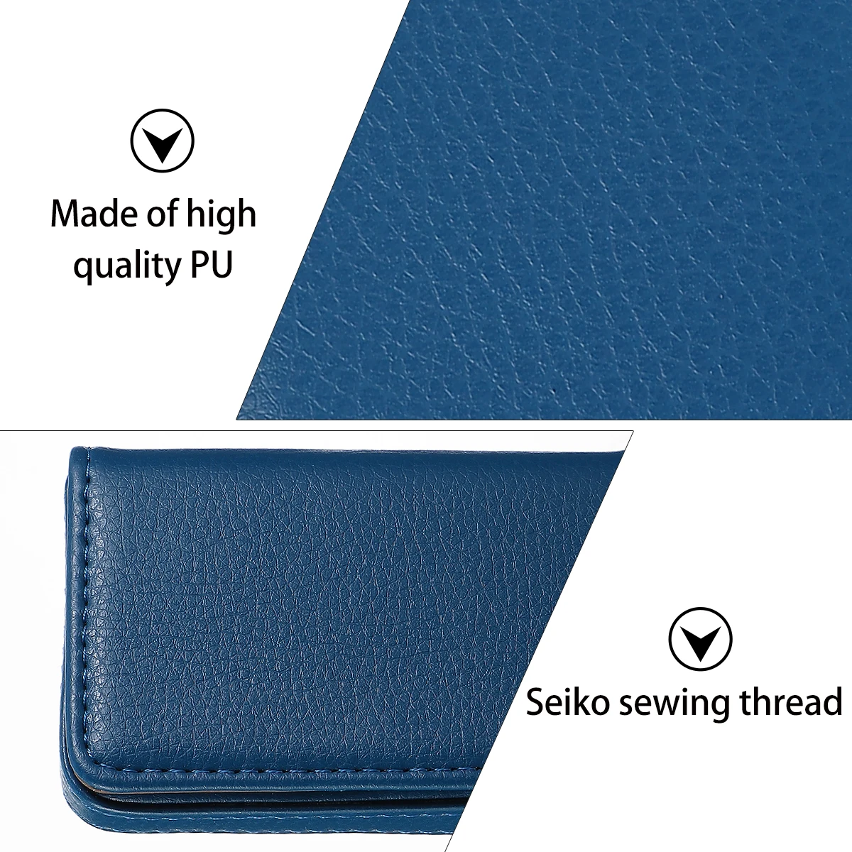 

1Pcs Business Case Holder Modern PU Name Card Box Compact Magnetic Closure for Storage Portable Professional Accessory