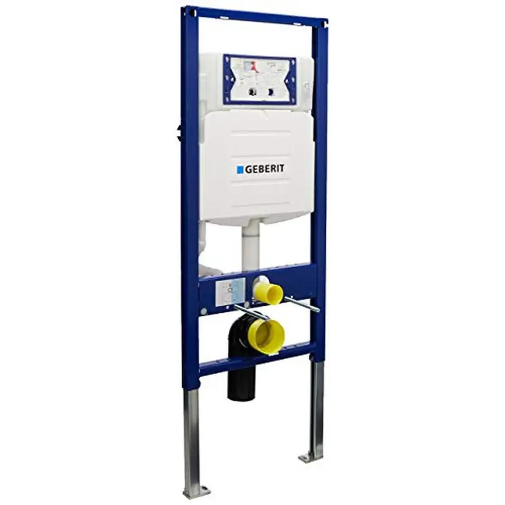 Geberit DuoFix In-Wall System with Sigma Concealed Tank 2x6 Wall Construction White Fits 15-19