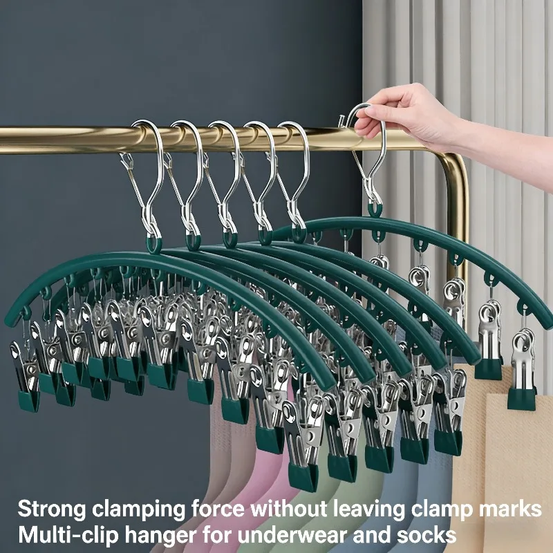 10 Clip Curved Sock…