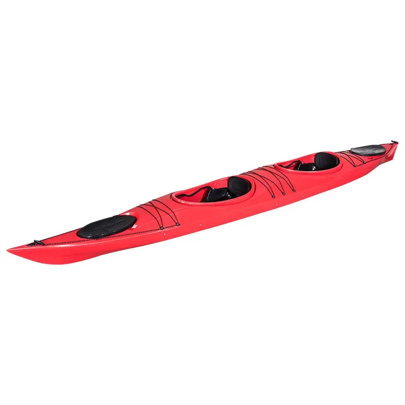 Double Ocean BoatLong Distance Boat Hard BoatRotomolded Kayak Plastic BoatRace Canoe