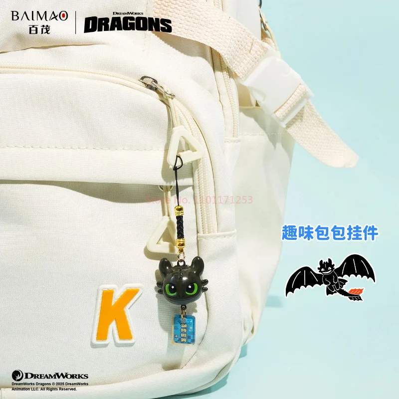 Tandeloze jongen sleutelhanger Cartoon Kawaii Dragon Taming Master Tandeloze jongen watergeluid bel sleutelhanger telefoon ketting tas hanger