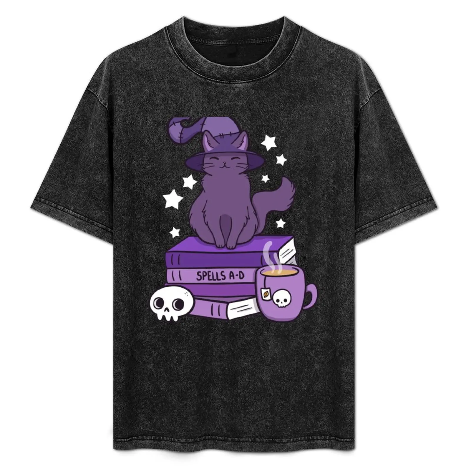 

Feline Familiar 02 Nikury T-Shirt Basic Solid Tee for Daily Use
