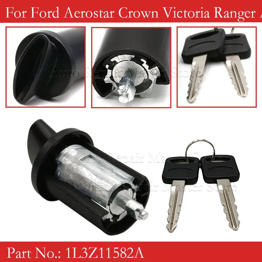 1L3Z11582A  Car Engine Start Button Ignition Switch Ignition With 2 Keys Kit Replacement For Ford Aerostar Crown Victoria Ranger