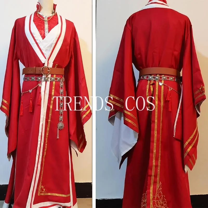 Primeira juventude hua cheng cosplay traje jovem huatio conjunto completo roupas hua cheng para anime cosplay comic con