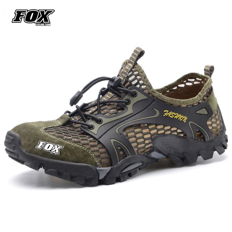 Fox Cycling Team Men Bicycle Sneaker Mtb Speed Flat Sports Racing Sneakers Zapatillas Mtb Hombre Ciclismo Montana Bike Shoes