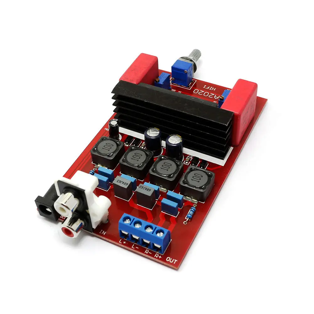 

TA2020 Amplifier Board 20W+20W Class T 113x69mm DC12V