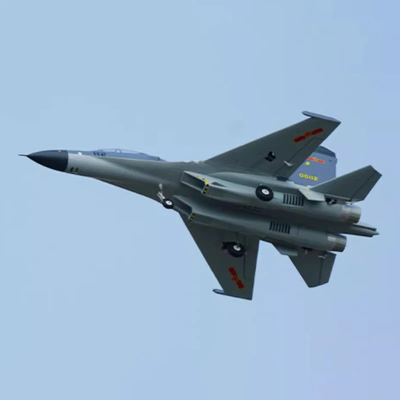 XFly Double 50mm J-11 KIT/PNP Version RC Electric Dual Engine Channel Fighter Remote Controlled Aircraft Fixed Wing Adult Toy