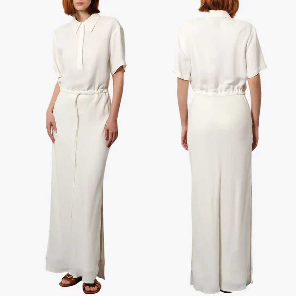 

Customized Elegant Short-sleeved Maxi Dress A-Line Evening Dresses Occasion Formal Exquisite High Quality Prom Party Gowns Women
