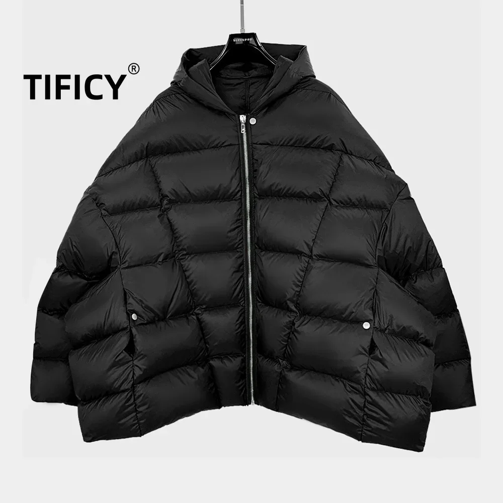 High Street Ro Dark Men's and Women's | Autumn/Winter Warm Thick RO Dark Style Oversized Bat Sleeve Anti Cold Down Jacket