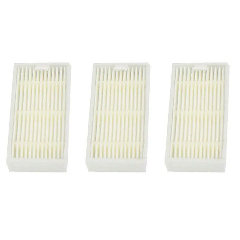 5 Filters+10 Side Brushes For Medion MD16192 MD18500 MD18501 MD18600 Series