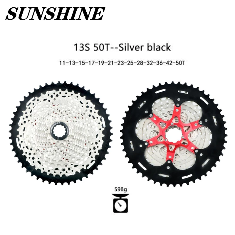 LTWOO AX13 1x13 Speed 13v Rear Derailleurs + 13 Speed Right Shift Lever + Sumc SX13 Chain + Sunshine 13S Cassette + 104BCD