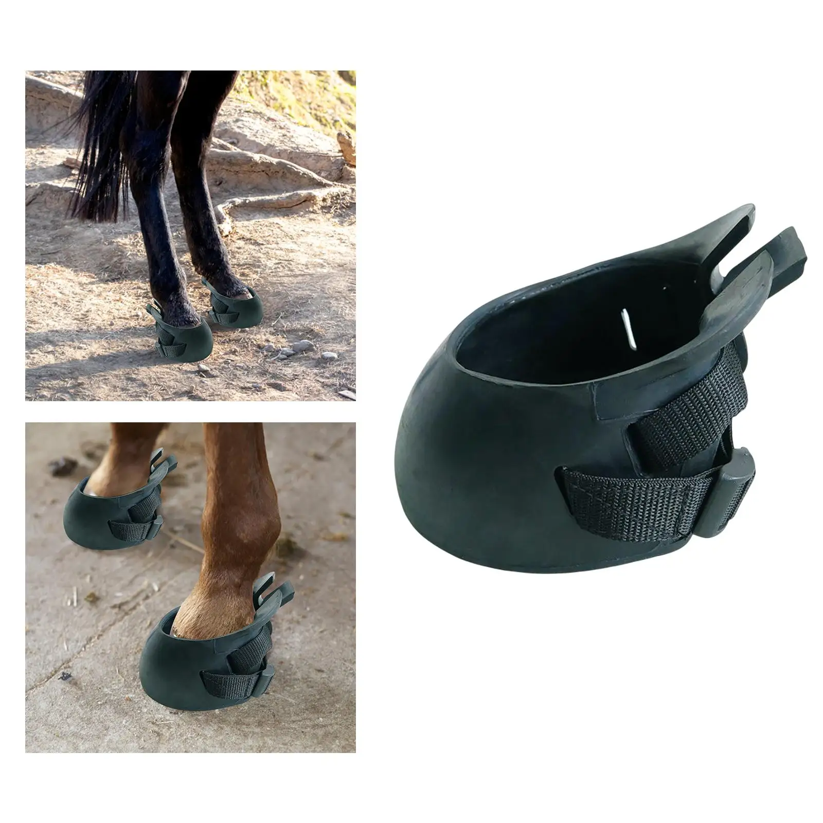 Multifuncional Horse Hoof Saver Boot, confortável, resistente, pé guarda para salto, equitação, equipamento de treinamento