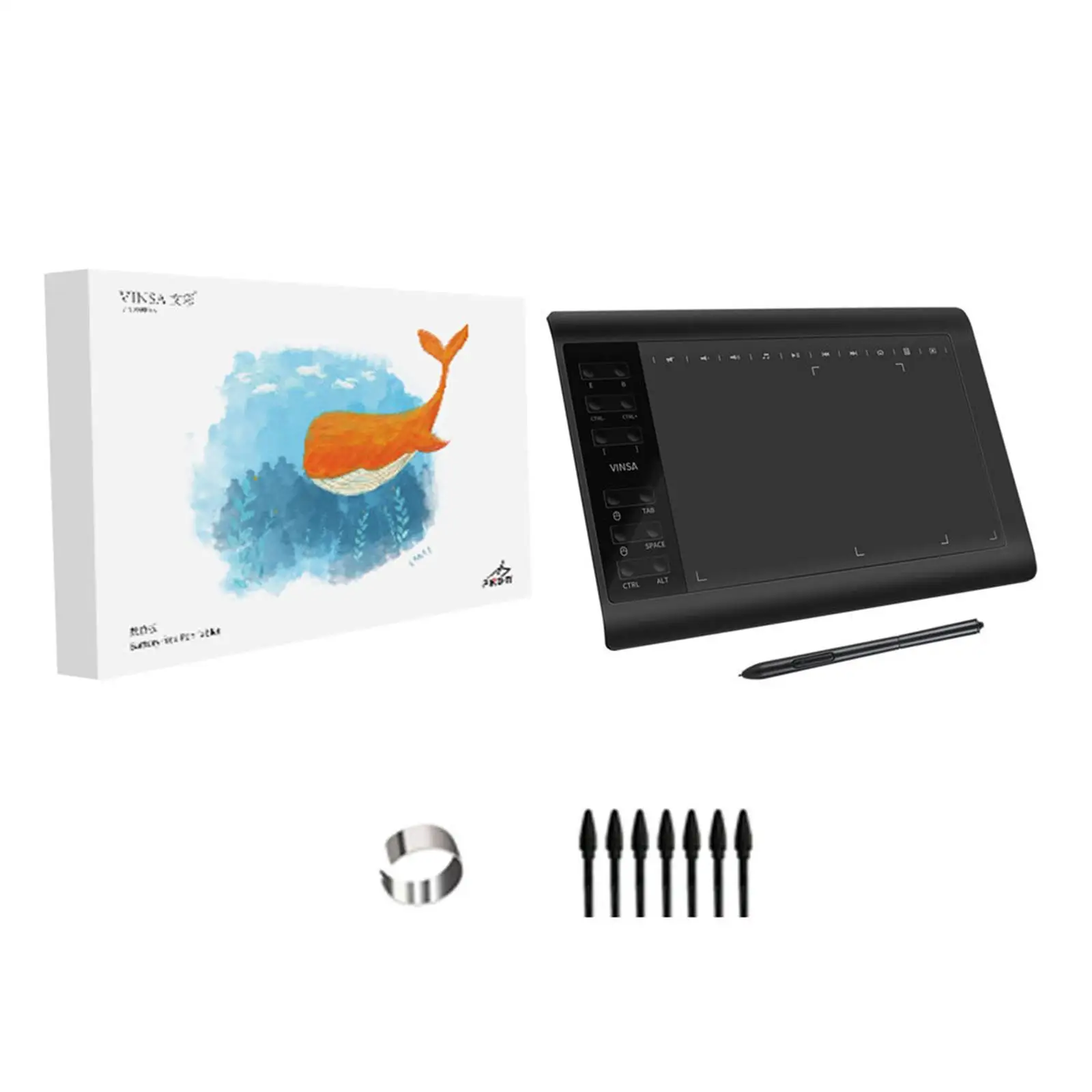 

Графический планшет для офиса и творчества: цифровая доска для рисования, стилус, блокнот