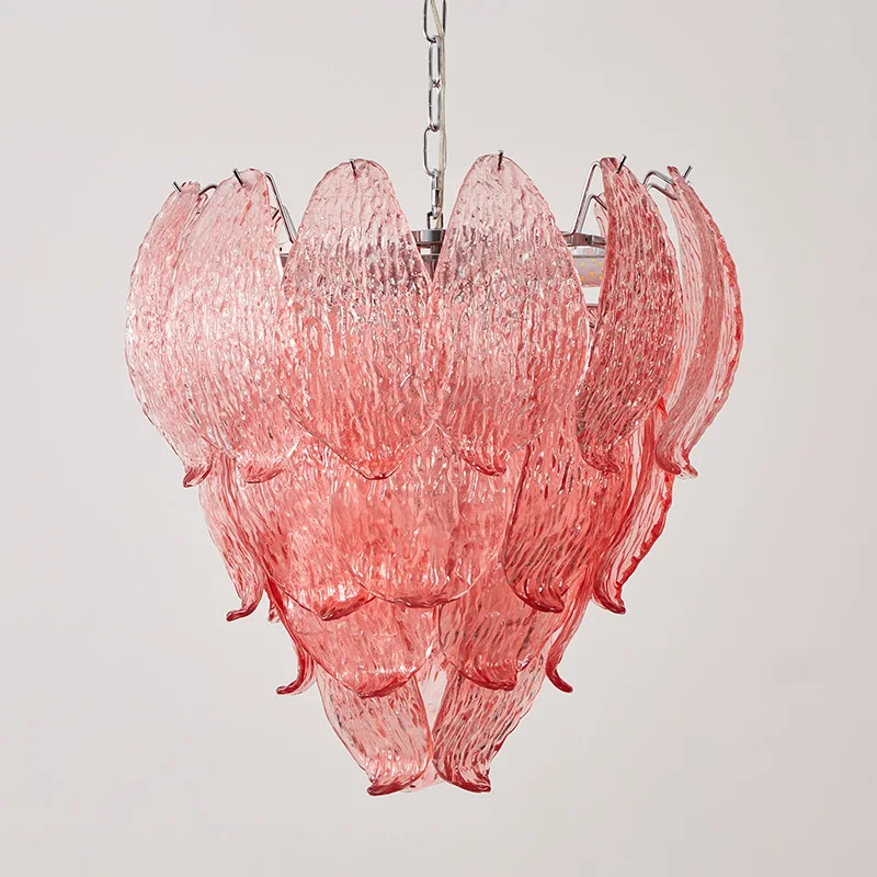 Modern Italian Design Murano Glass Lighting for Hotel Living Room Led Stained Hanging Lamp Chandeliers