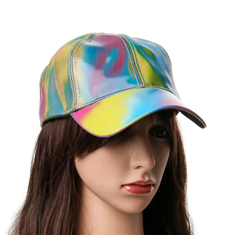 Back to the Future Cap Fashion Marty McFly Licensed for Rainbow Color Changing Hat Caps Prop Bigbang G-Dragon Baseball Cap